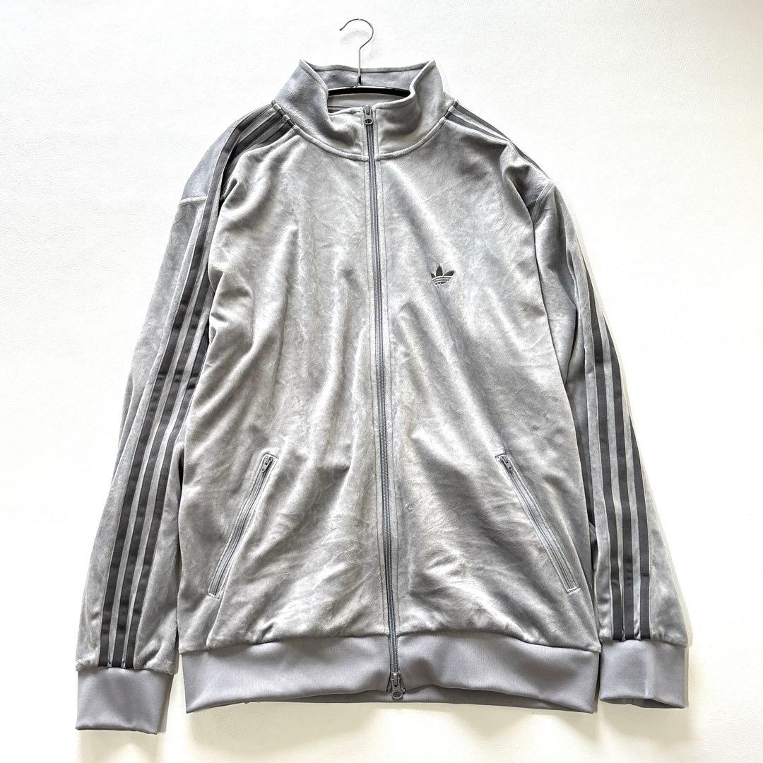 【美品】アディダス BECKENBAUER VELOUR TRACK TOP