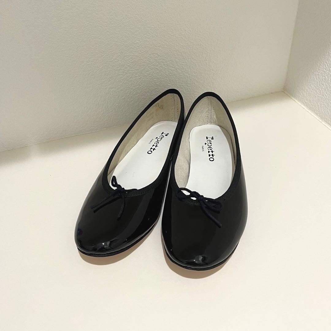 Reppet バレエシューズ ブラック マノン