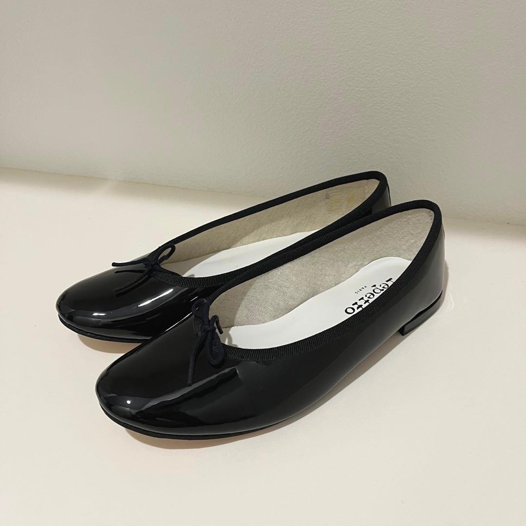 Reppet バレエシューズ ブラック マノン