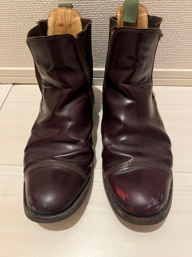 靴 SANDERS MILITARY CHELSEA UK8