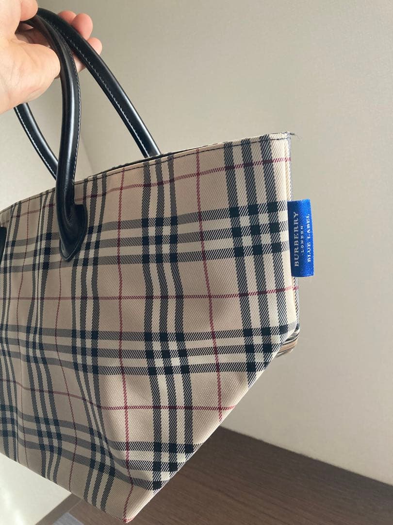 【新品】【BURBERRY BLUE LABEL】バーバリートートバッグ