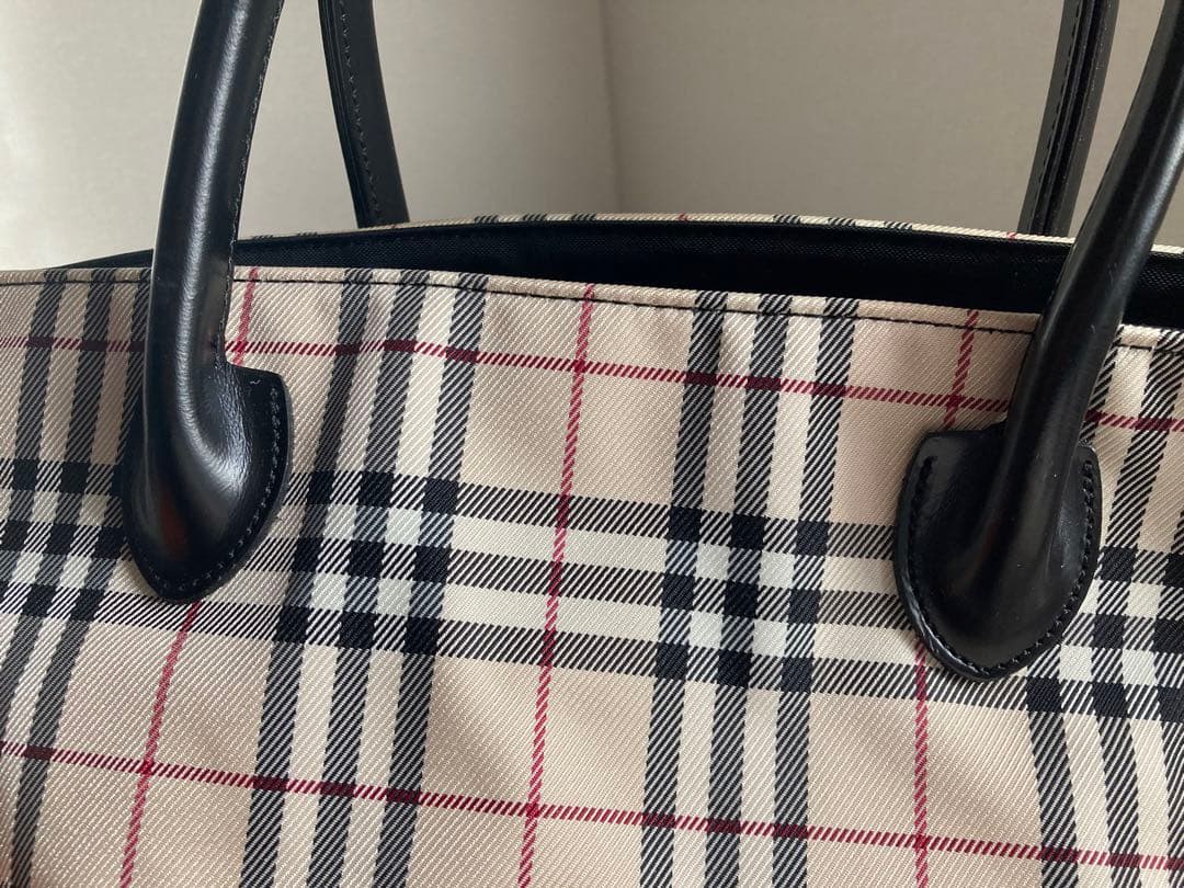 【新品】【BURBERRY BLUE LABEL】バーバリートートバッグ