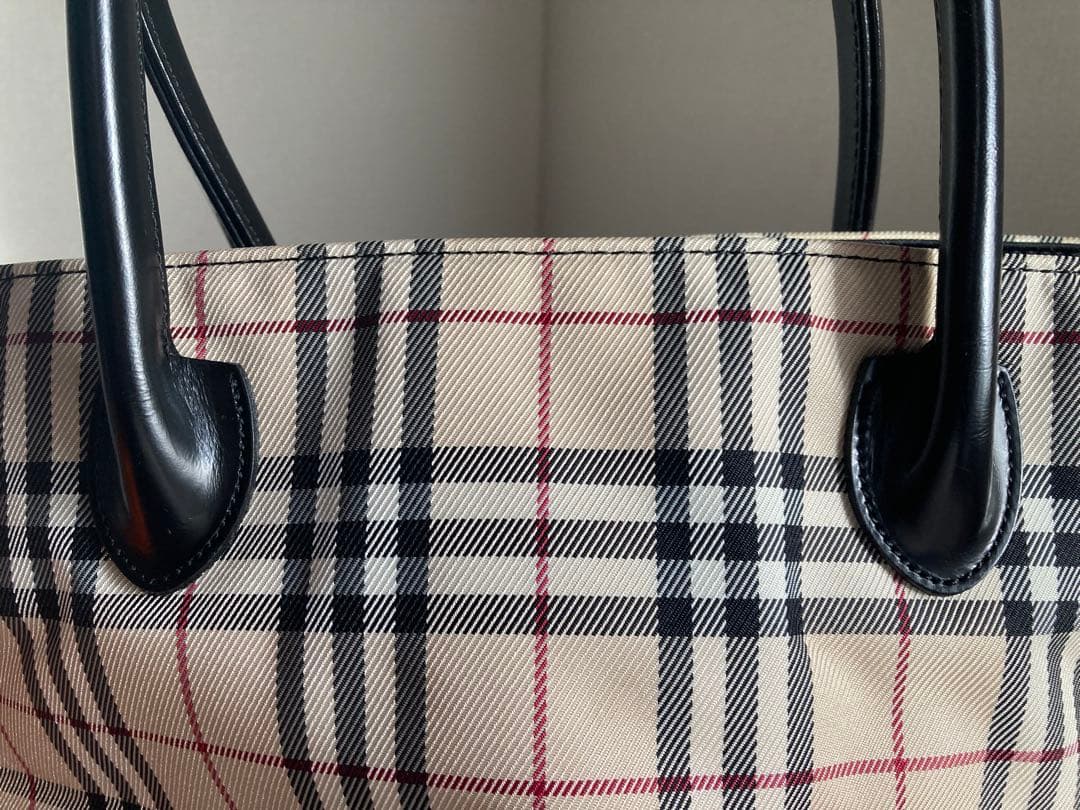 【新品】【BURBERRY BLUE LABEL】バーバリートートバッグ