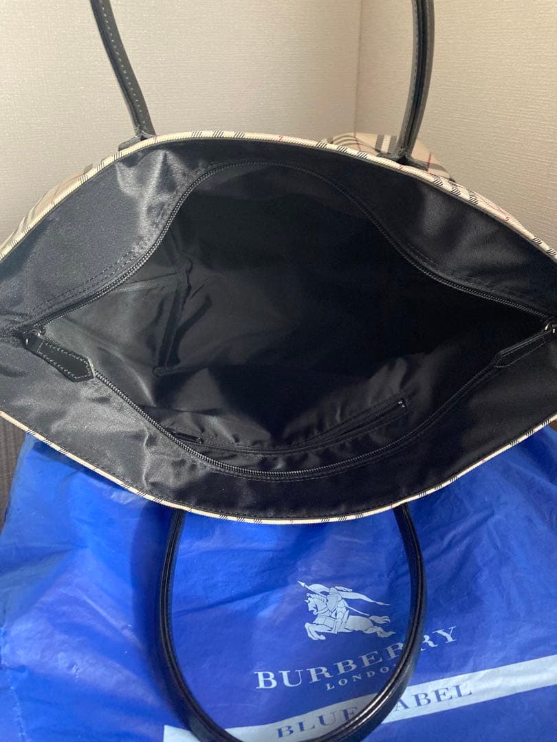 【新品】【BURBERRY BLUE LABEL】バーバリートートバッグ