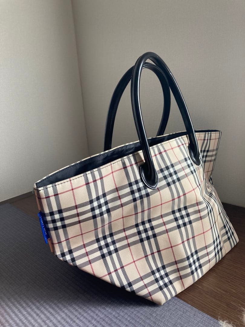 【新品】【BURBERRY BLUE LABEL】バーバリートートバッグ