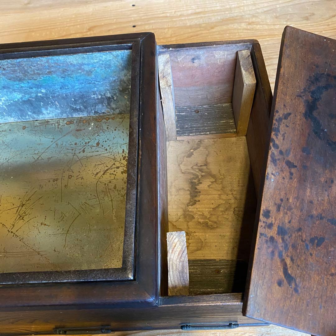 関東火鉢　江戸火鉢　長火鉢　アンティーク　レトロ 囲炉裏　テーブル