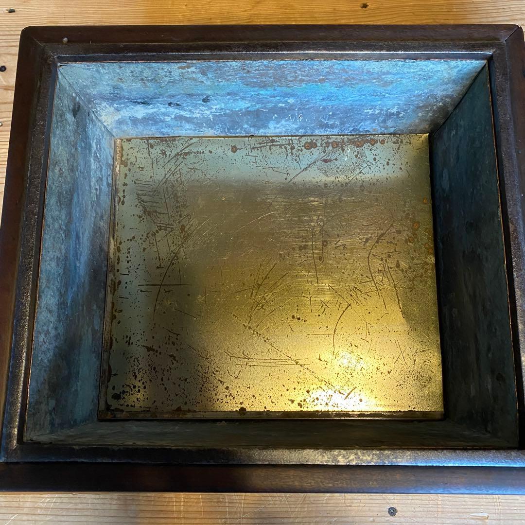 関東火鉢　江戸火鉢　長火鉢　アンティーク　レトロ 囲炉裏　テーブル