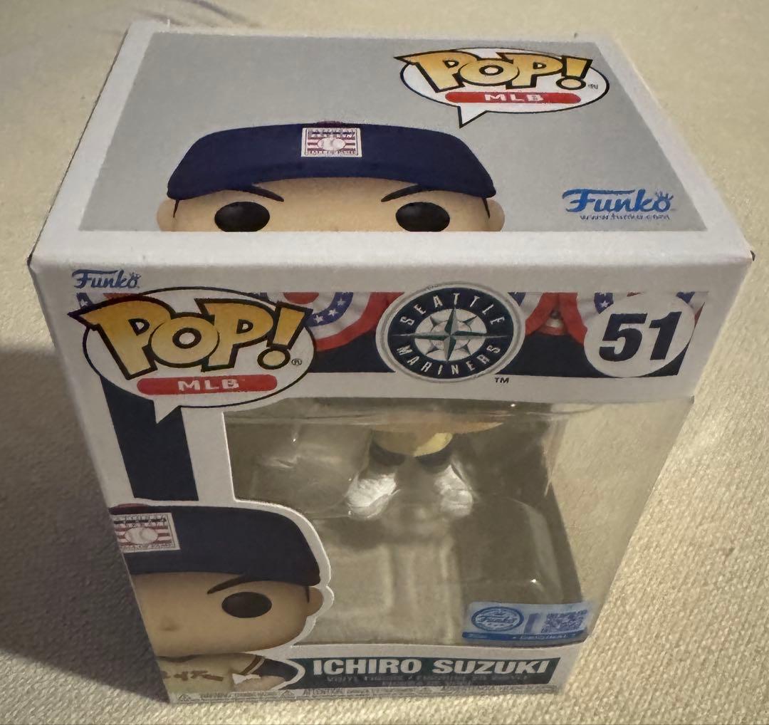マリナーズ　イチロー　殿堂入り記念　8/6球場配布非売品　FUNKO POP！