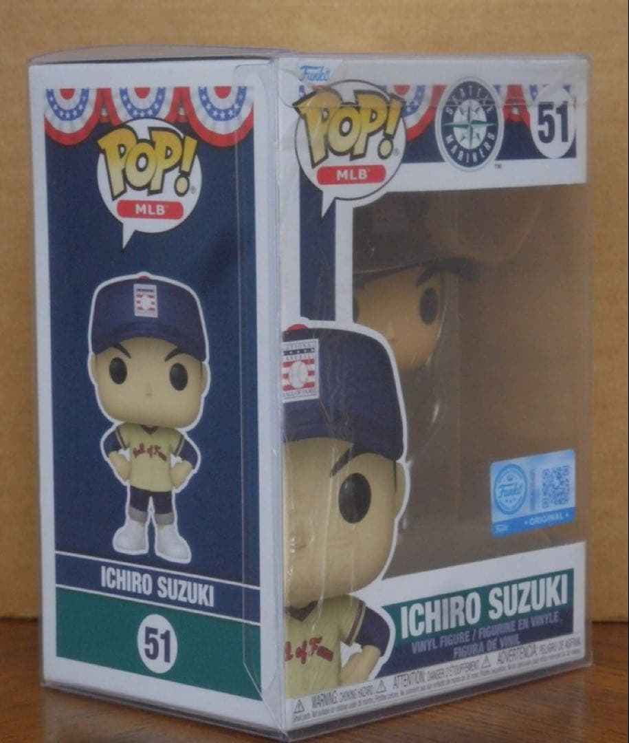 マリナーズ　イチロー　殿堂入り記念　8/6球場配布非売品　FUNKO POP！