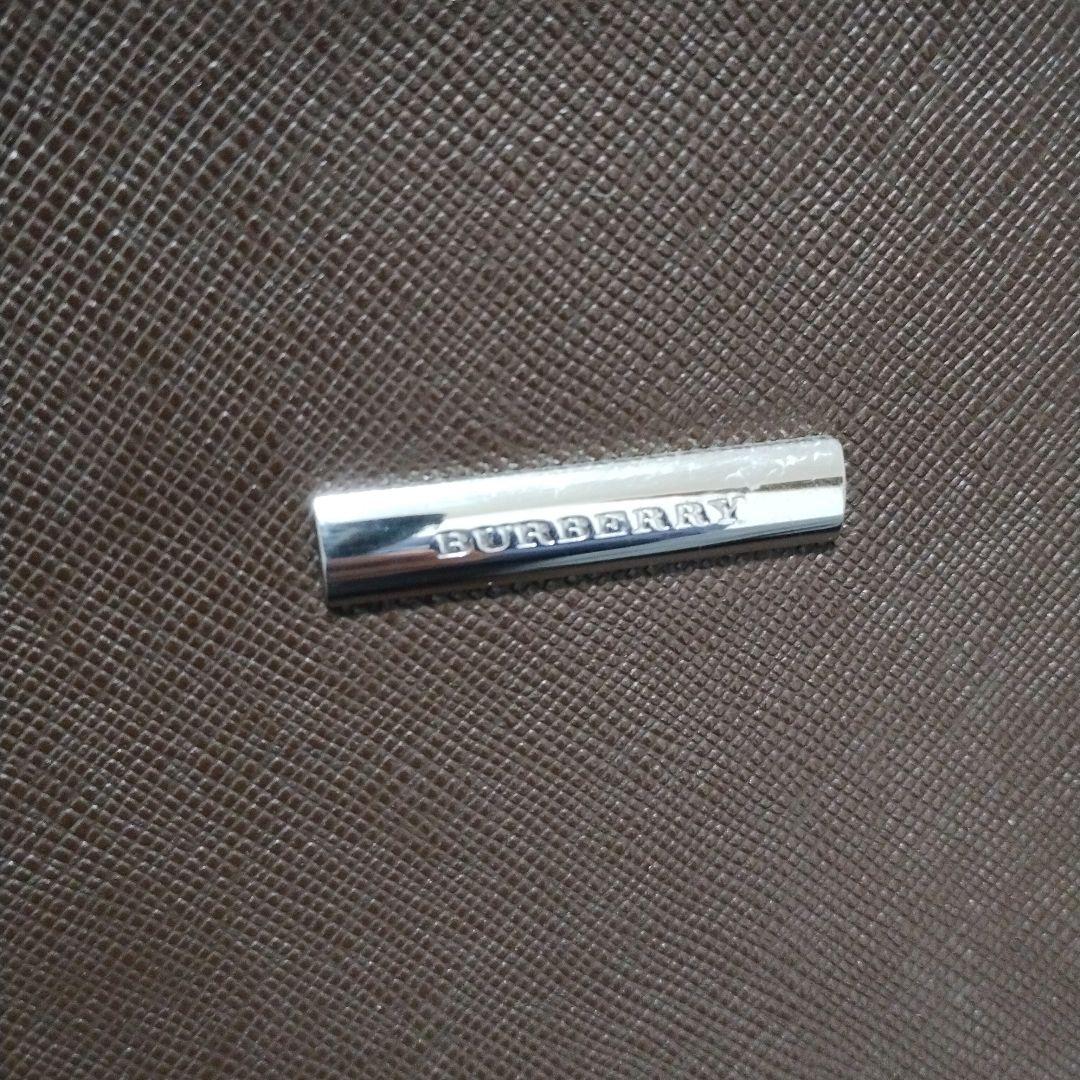 【美品】バーバリー トートバッグ A4収納可 サフィアーノレザー 自立