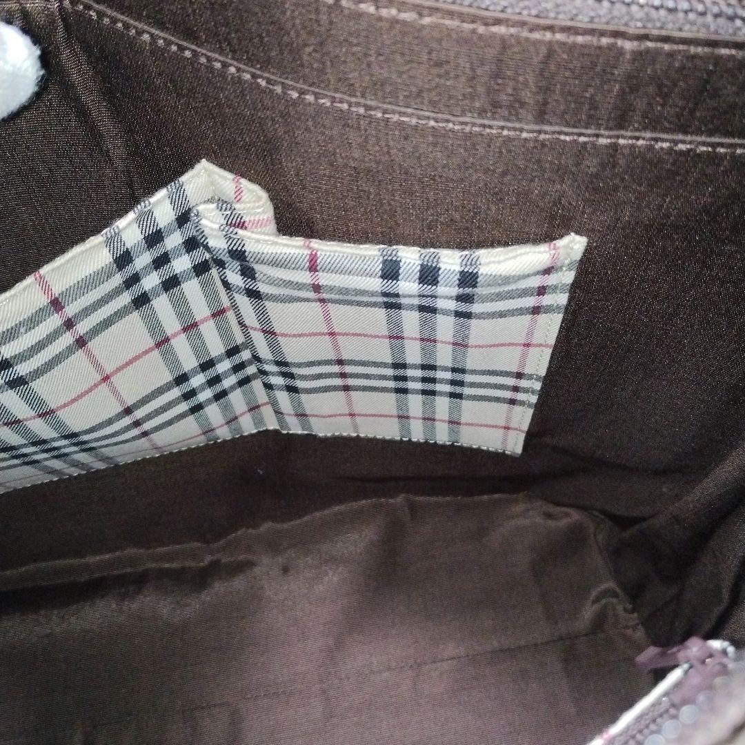 【美品】バーバリー トートバッグ A4収納可 サフィアーノレザー 自立