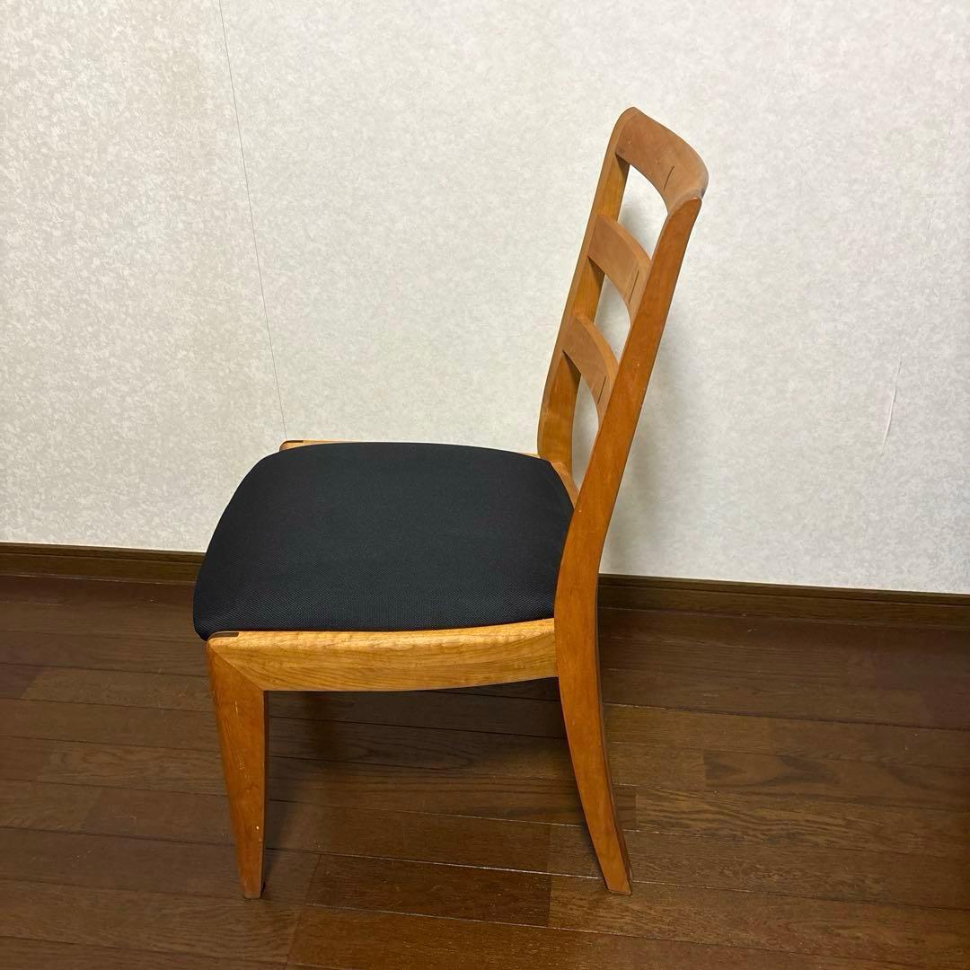 【良品】BOSCO 朝日木材加工 ダイニングチェア 無垢材
