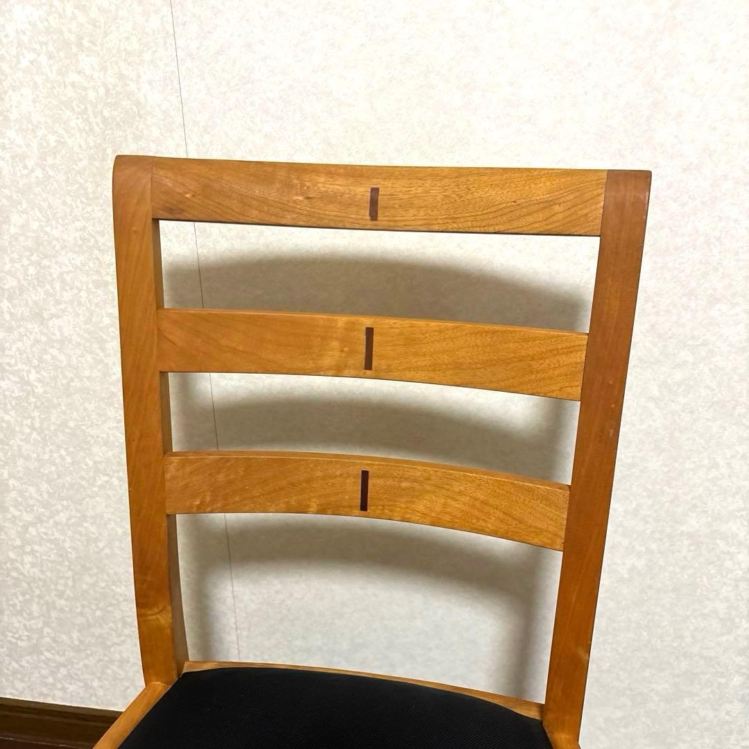 【良品】BOSCO 朝日木材加工 ダイニングチェア 無垢材