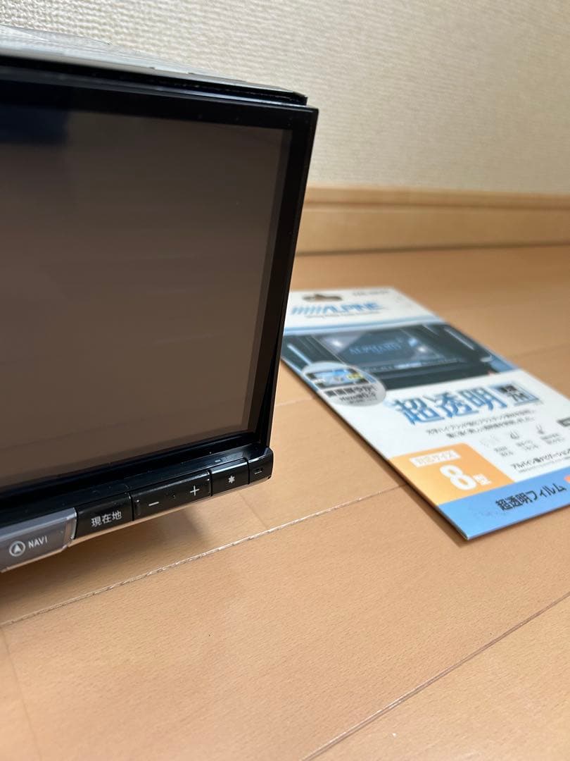 専用になります。ALPINE ビックX X8V 新品フィルム　GPS 2019年