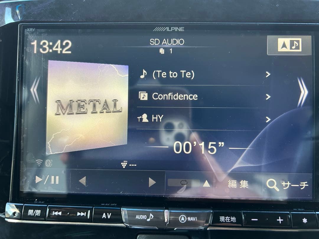 専用になります。ALPINE ビックX X8V 新品フィルム　GPS 2019年