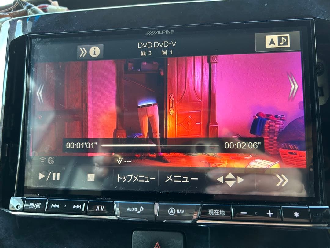 専用になります。ALPINE ビックX X8V 新品フィルム　GPS 2019年