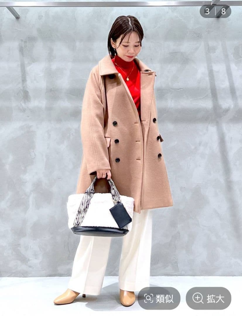 BARNYARDSTORM Pコート　キャメル