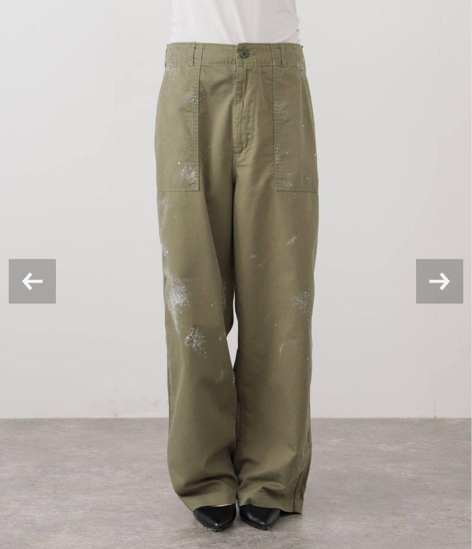 新品アパルトモン ATTICKBY JOHNBULL ミリタリーイージーパンツ