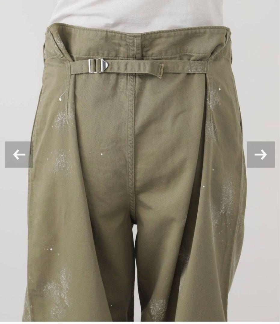 新品アパルトモン ATTICKBY JOHNBULL ミリタリーイージーパンツ