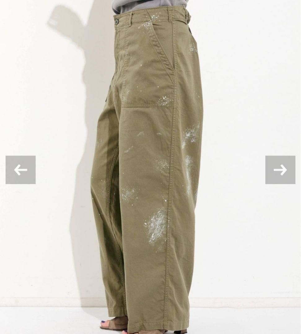 新品アパルトモン ATTICKBY JOHNBULL ミリタリーイージーパンツ