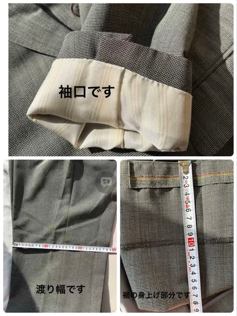 [トレバー] さまBURBERRY LONDONウールモヘア混 スーツ