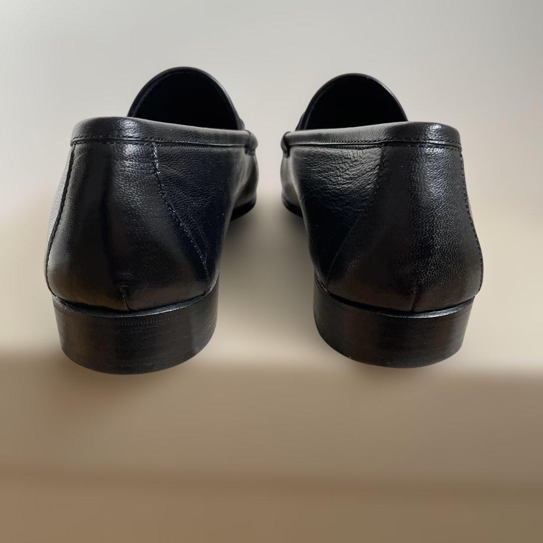 RCAFビームスFレザービットローファー黒61\2