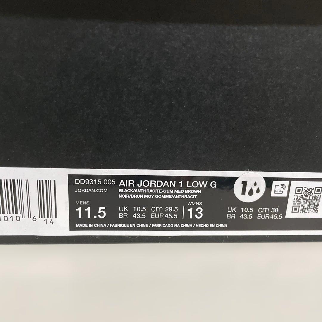 エアジョーダン 1 LOW G ゴルフシューズ29.5cm