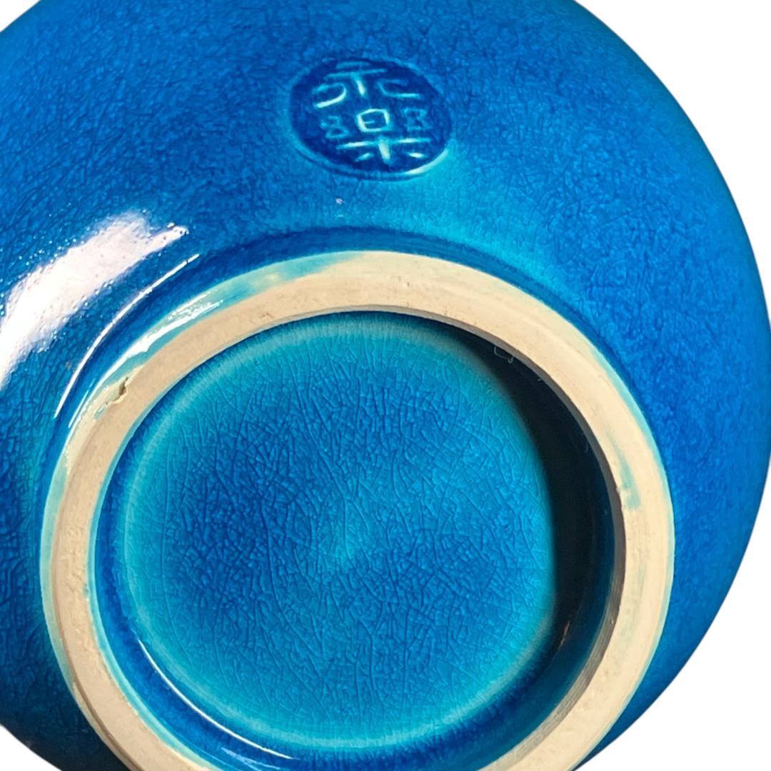 【本物保証】極美品 十六代 永楽善五郎（即全）造 交趾 鶴首花入 共箱