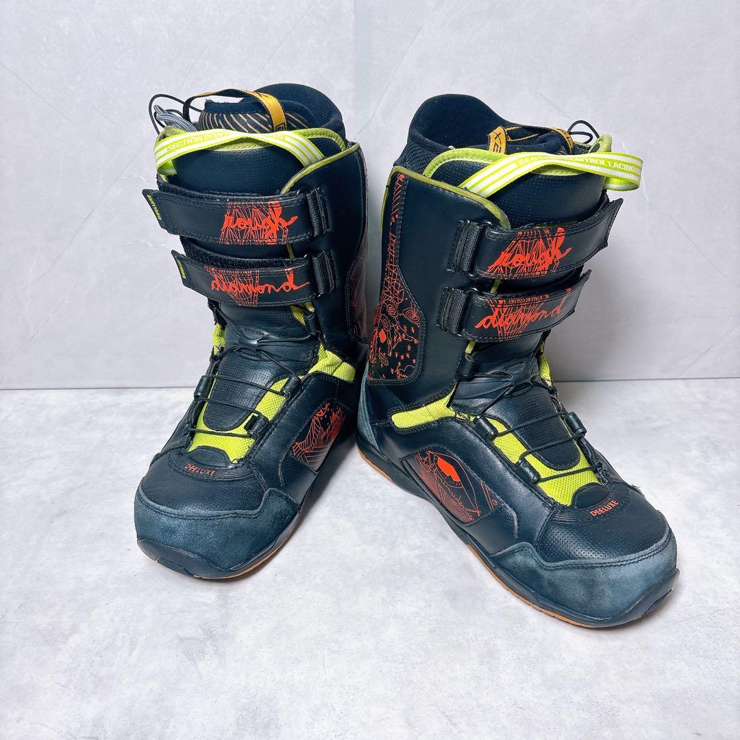 01B 26.5cm DEELUXE クイックレース スノーボードブーツ