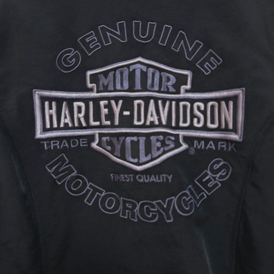 HARLEY DAVIDSON レディースジャケット M バイクジャケット　黒