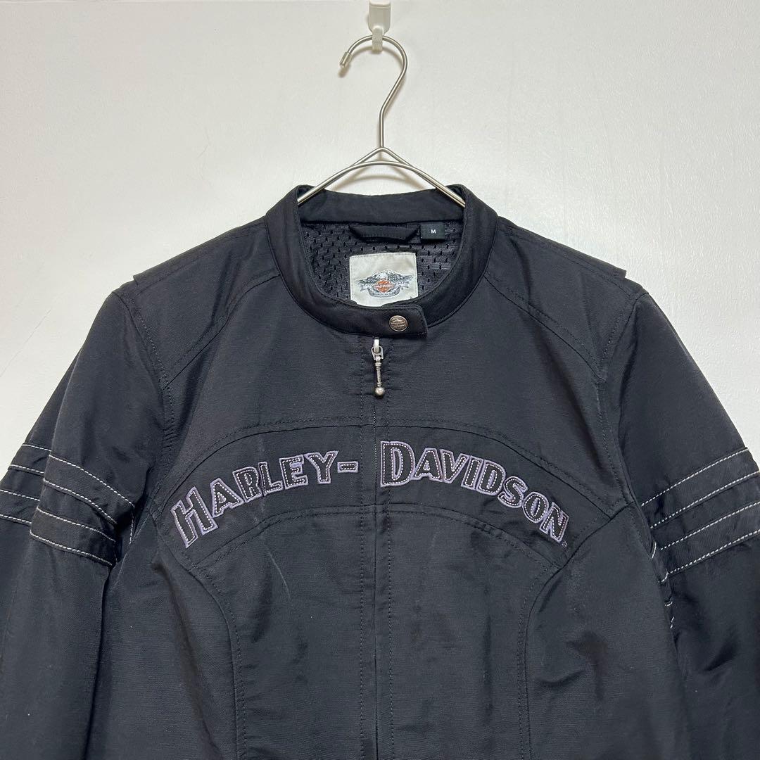 HARLEY DAVIDSON レディースジャケット M バイクジャケット　黒