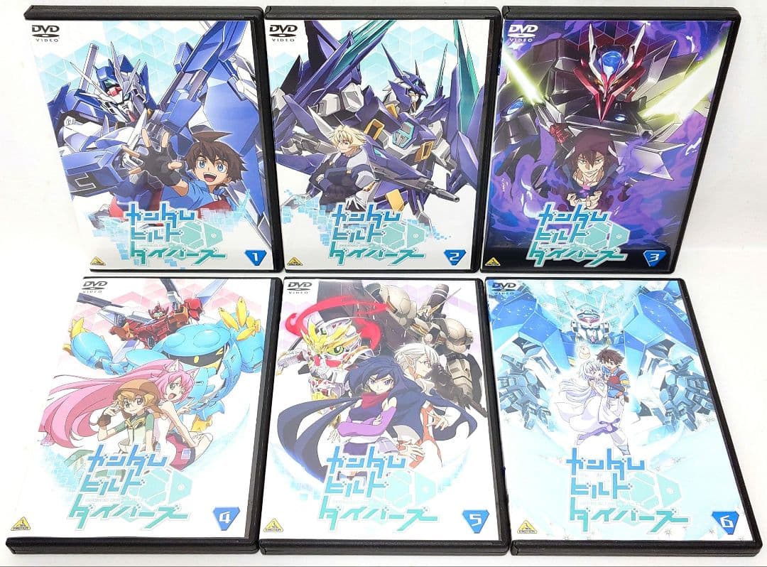 ガンダムビルドファイターズ/トライ/ダイバーズ【1期+2期+3期】DVD全24巻