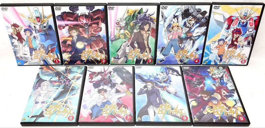 ガンダムビルドファイターズ/トライ/ダイバーズ【1期+2期+3期】DVD全24巻