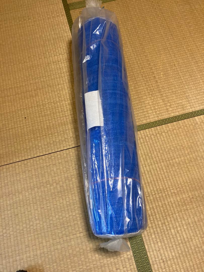 日本緑十字社　バリアフェンス　50m 目隠し　仮囲み　ブルー