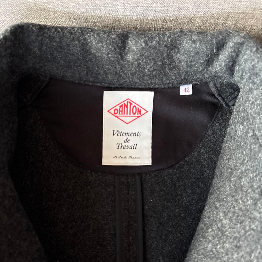 新品未使用　ダントン ウールモッサコート 42