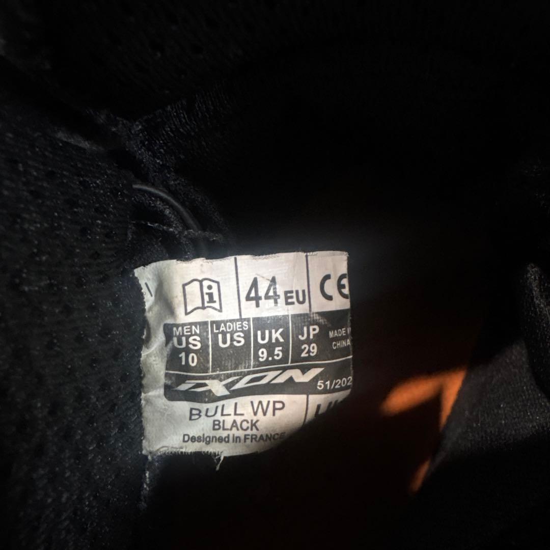 ixon イクソン　ライディングシューズ　BULL WP EU44 29cm