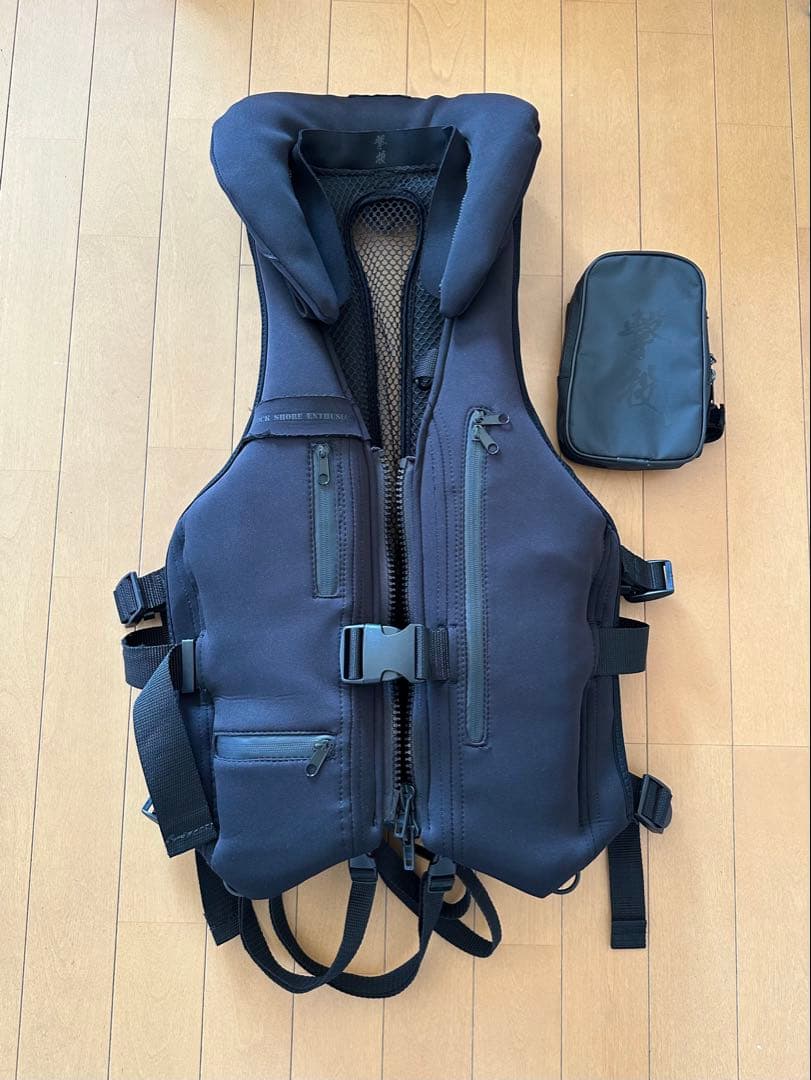 撃投ボディプロテクターCOOL & 撃投チェストポーチ