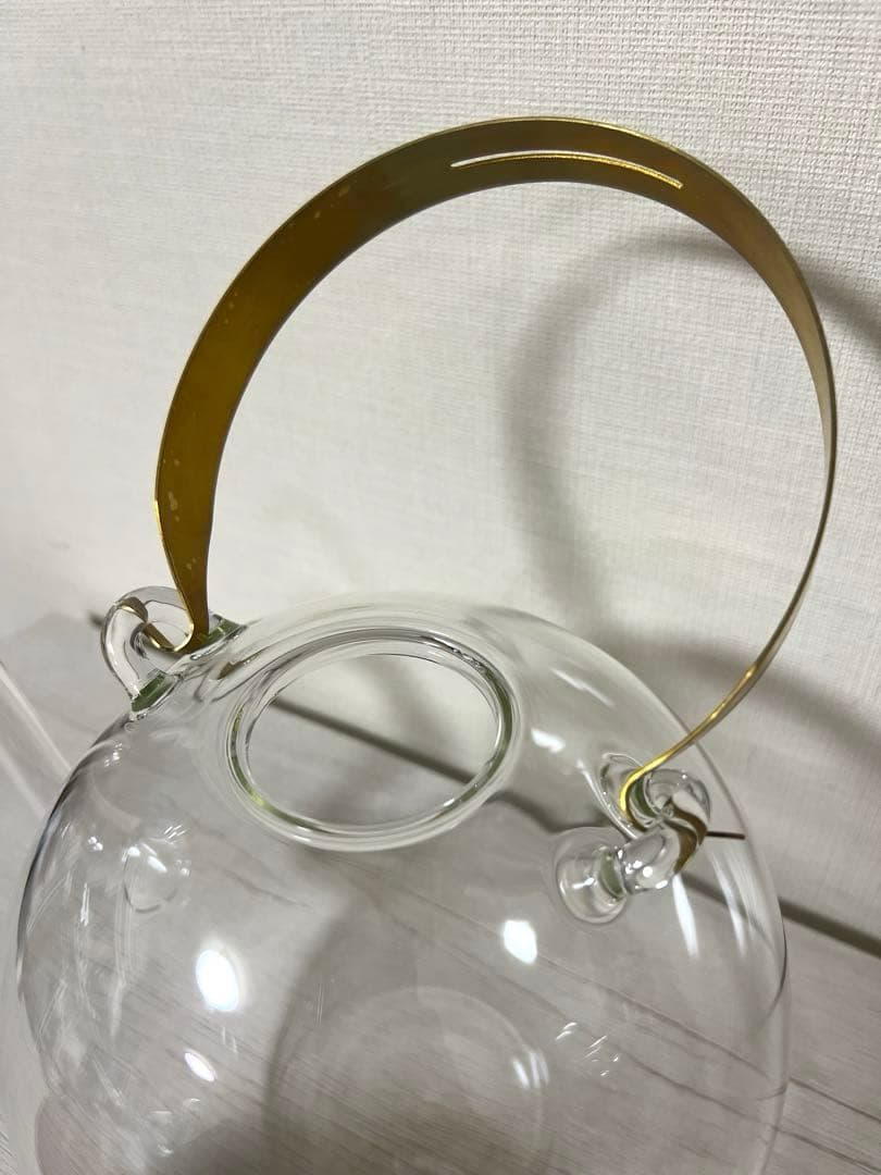 【未使用】日ノ出化学製作所 ガラスポット Lサイズ