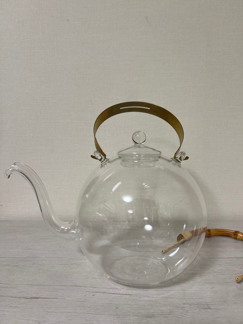 【未使用】日ノ出化学製作所 ガラスポット Lサイズ