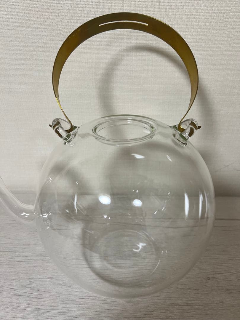 【未使用】日ノ出化学製作所 ガラスポット Lサイズ