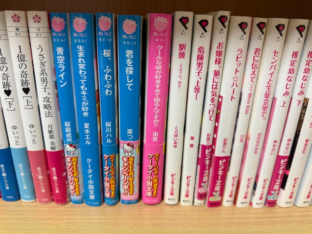 ケータイ小説　恋愛小説シリーズ 野いちご　まとめ売り　87冊