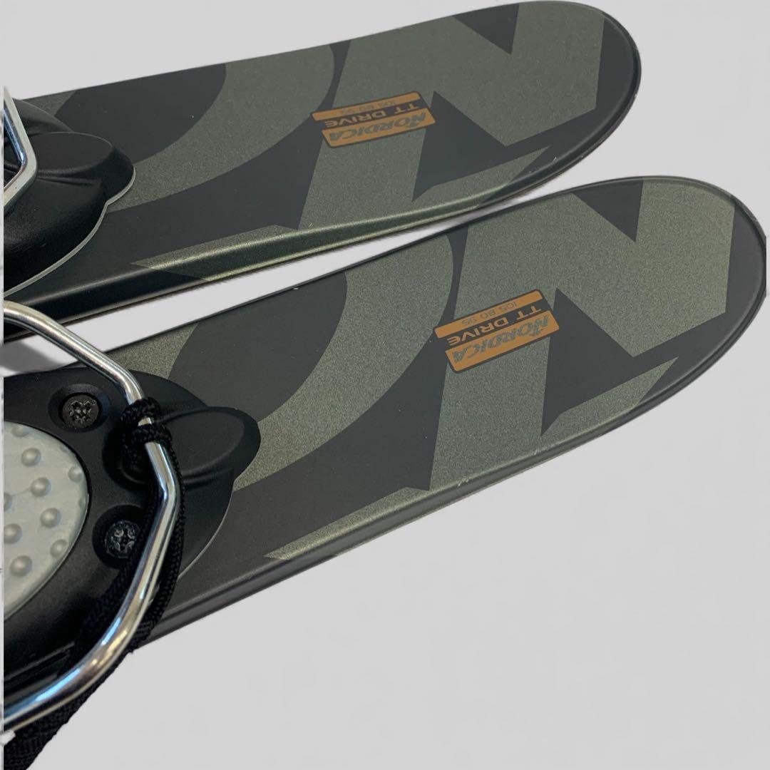 【美品】NORDICA ノルディカ TT DRIVE ショートスキー 90cm