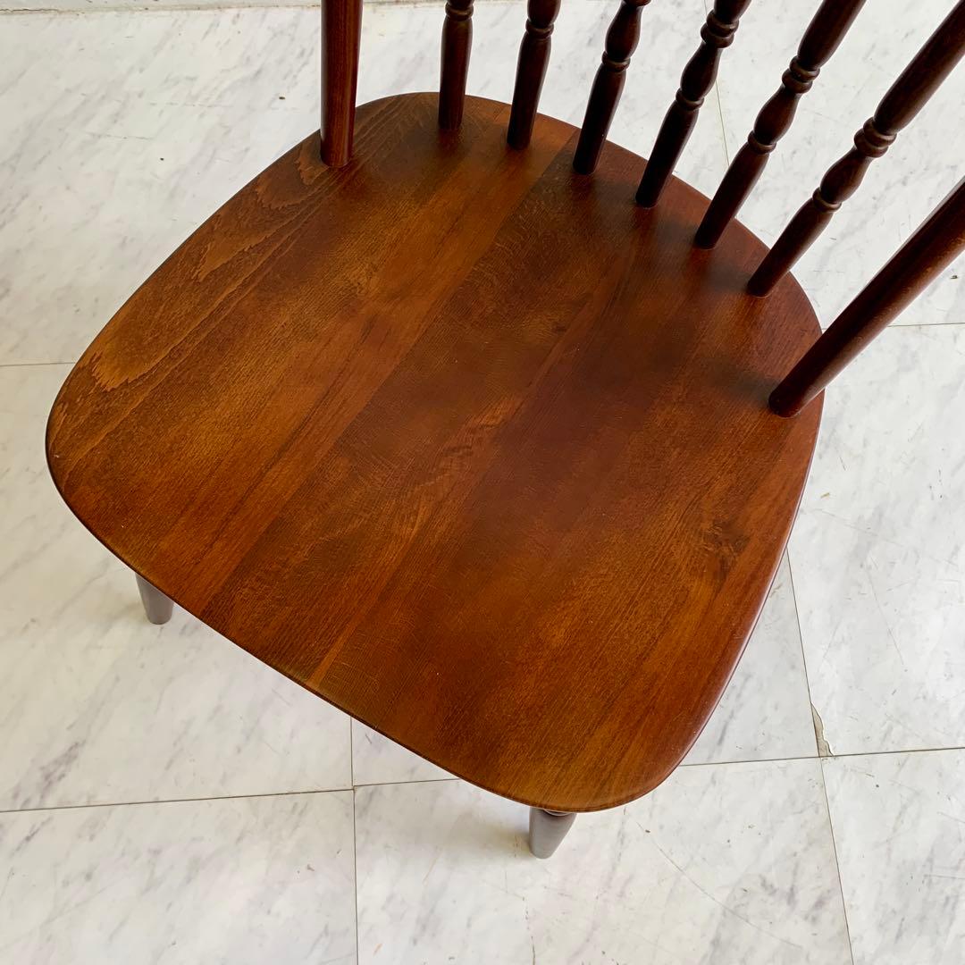 【柏木工】ウィンザーチェア／ダイニングチェア／飛騨家具 ①