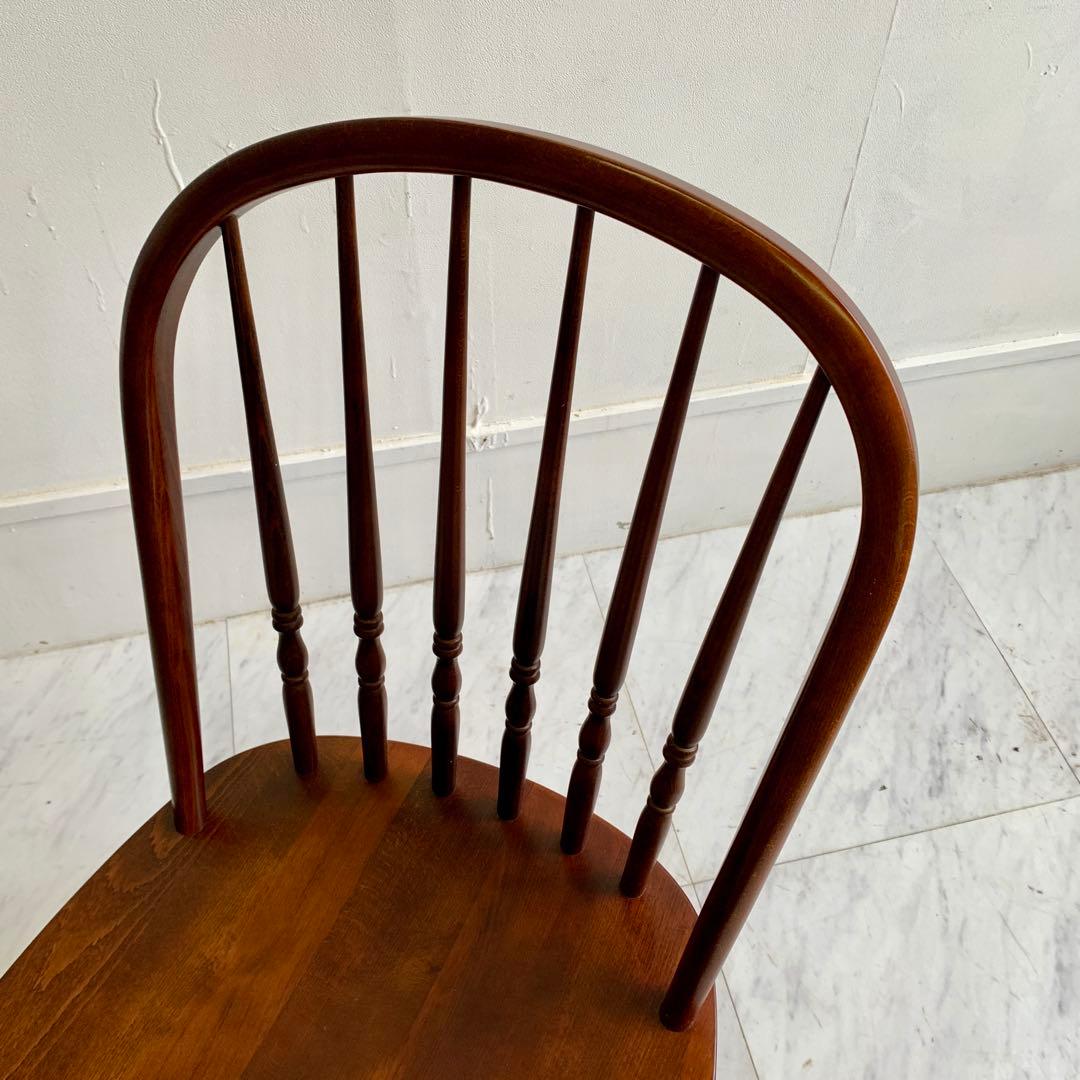 【柏木工】ウィンザーチェア／ダイニングチェア／飛騨家具 ①