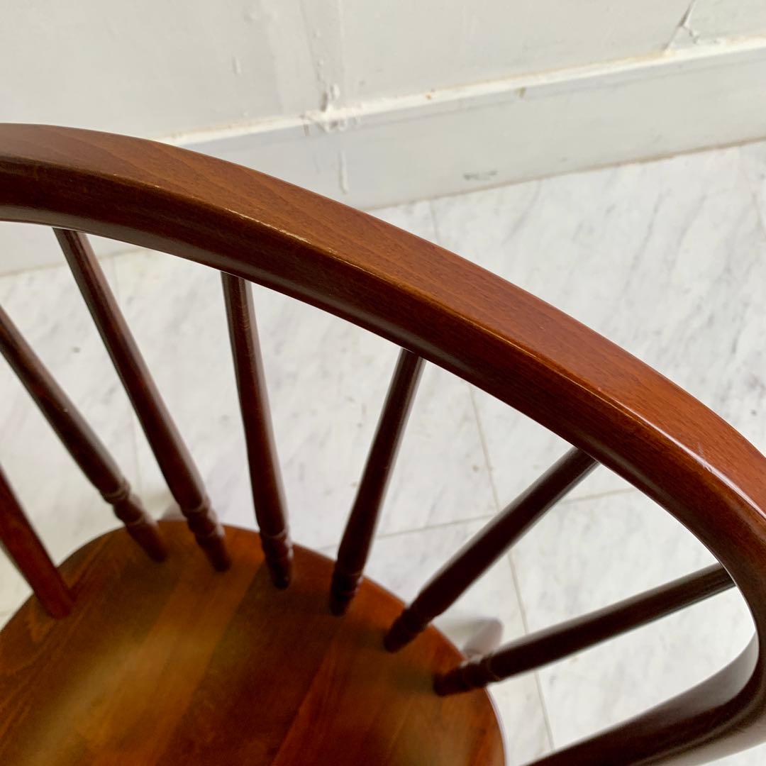 【柏木工】ウィンザーチェア／ダイニングチェア／飛騨家具 ①