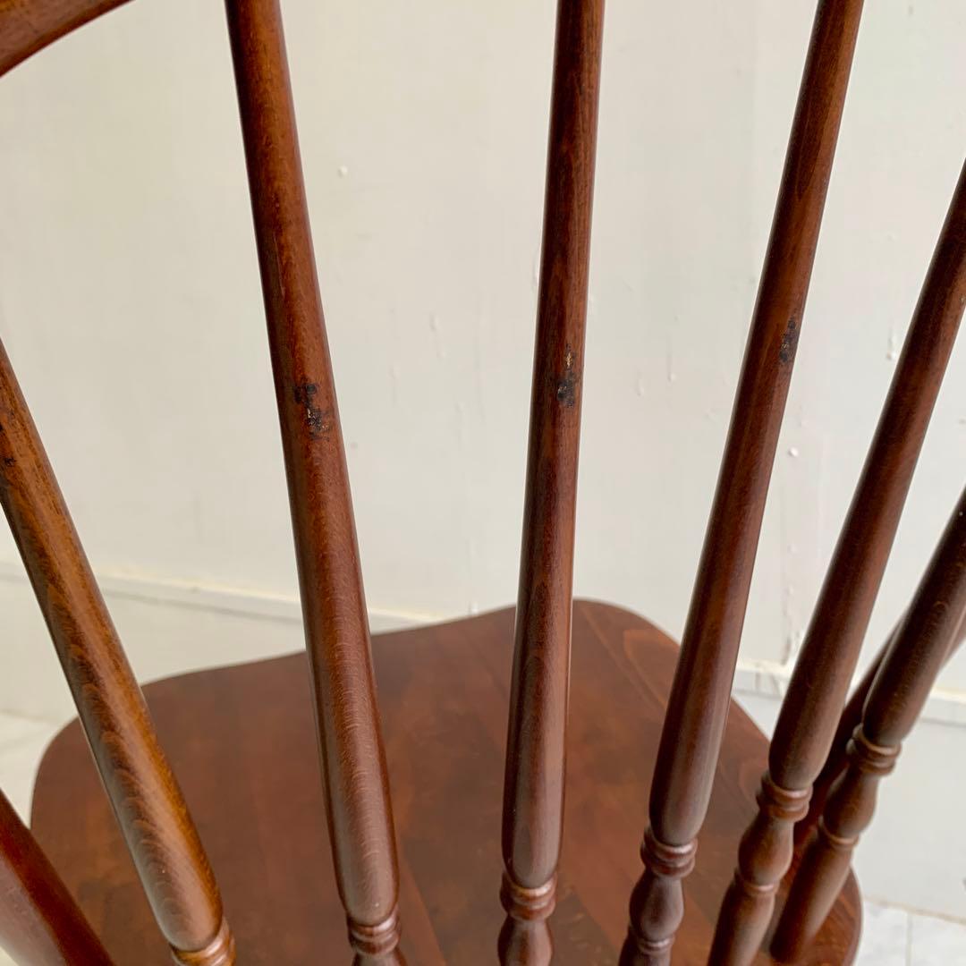 【柏木工】ウィンザーチェア／ダイニングチェア／飛騨家具 ①