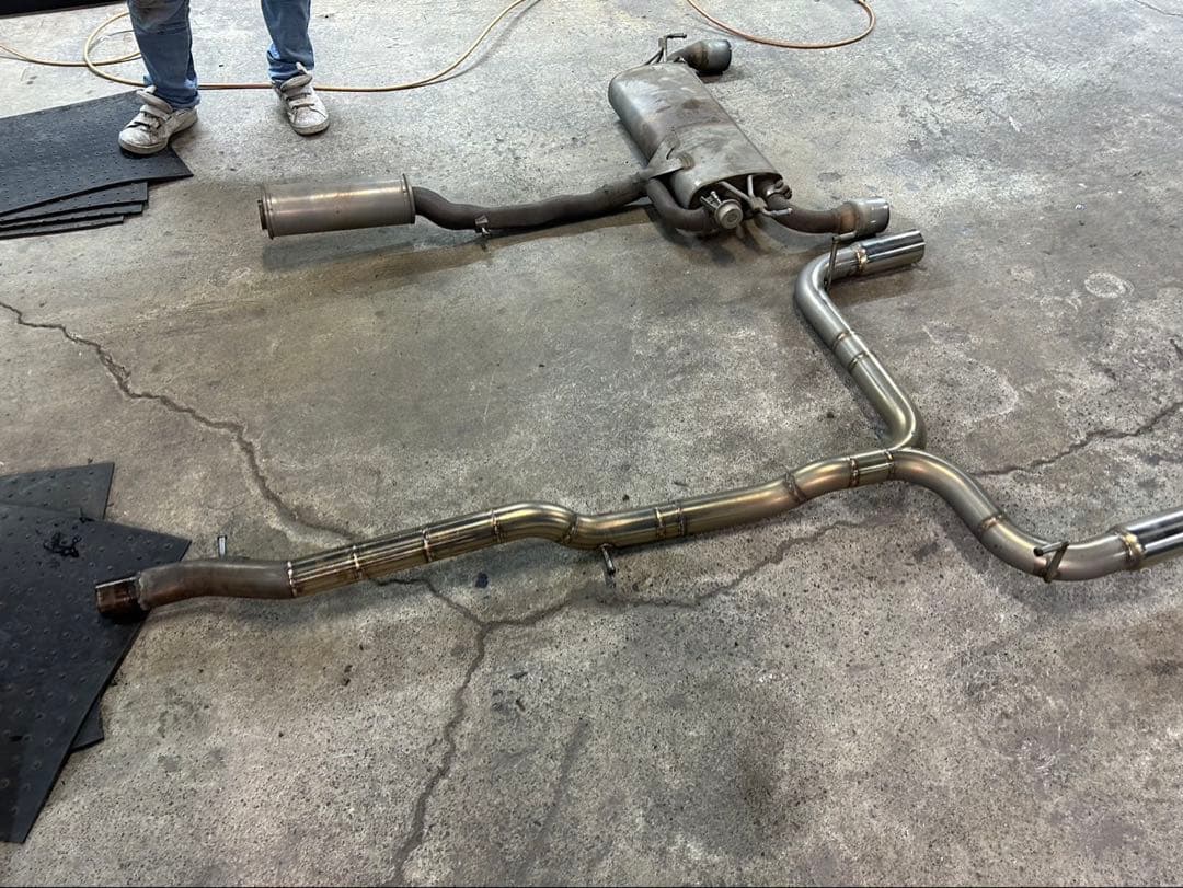 Golf4 ゴルフ4 R32 ストレートマフラー