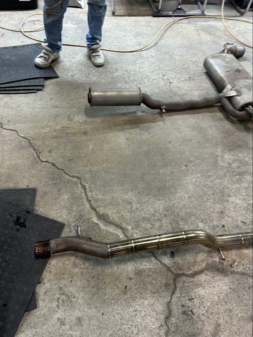 Golf4 ゴルフ4 R32 ストレートマフラー