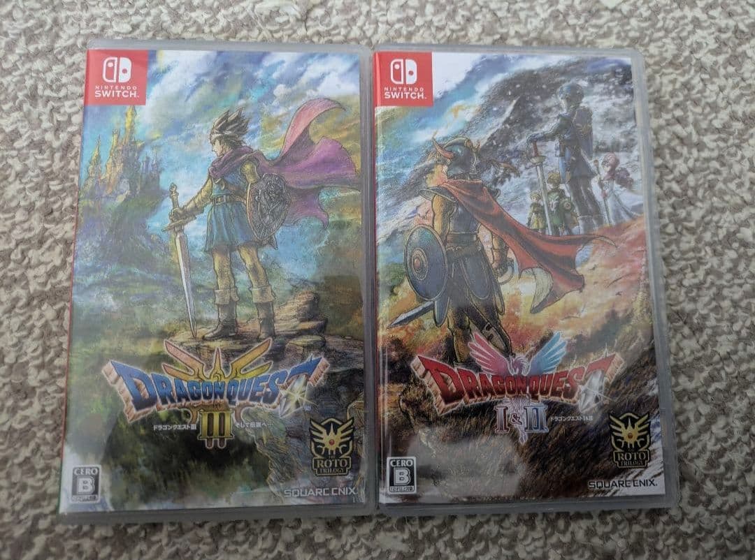 ドラゴンクエスト1&2 ドラゴンクエスト3 セット売りyutapu