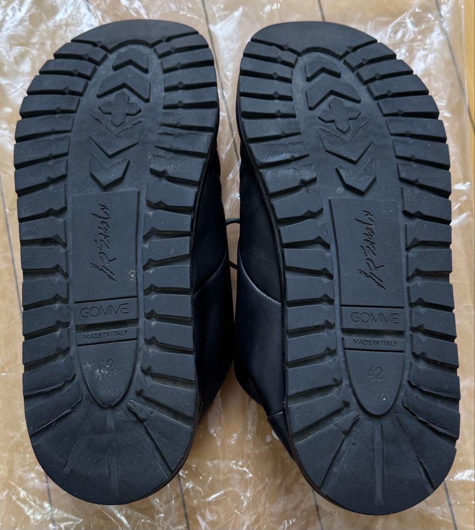 靴 Marsell gomme santacco black lace ups 42